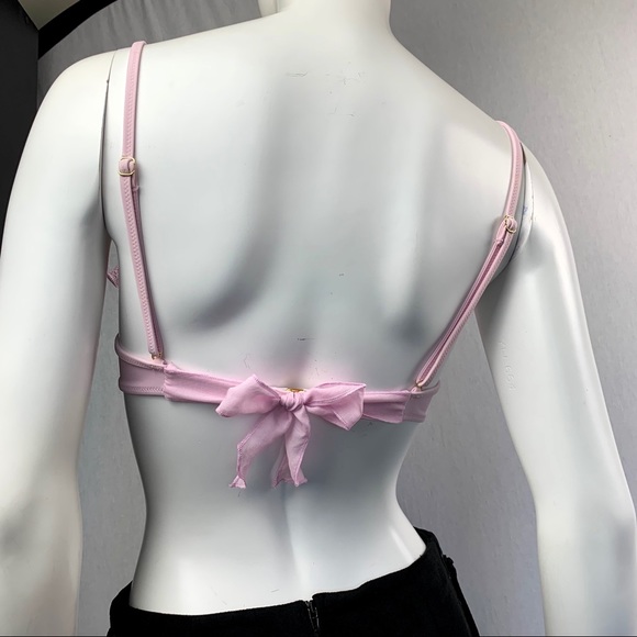 ❗️SOLD❗️Victorias Secret Ruffle Padded Swim Bra Bikini Top - Picture 3 of 13